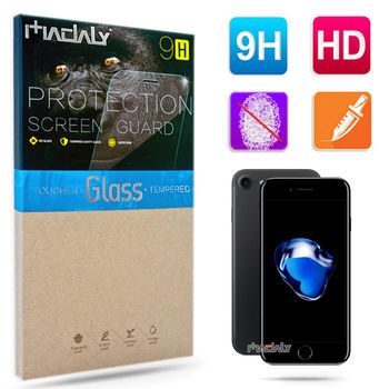 MADALY for Apple iPhone 7 4.7吋 防油疏水抗指紋 9H 鋼化玻璃保護貼