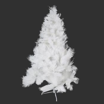 摩達客耶誕★台灣製5尺/5呎(150cm)特級白色松針葉聖誕樹裸樹 (不含飾品)(不含燈) (本島免運費)