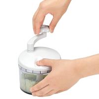 日本製造Shimomura漾彩蔬果研磨絞碎器(象牙白)