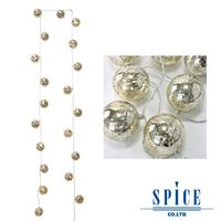 【日本 SPICE】 奢華系 GOLD LED球泡串燈 / 帳蓬燈 露營燈