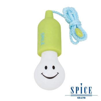 【日本 SPICE】SMILE LAMP 綠色 微笑先生 LED 燈泡 吊燈