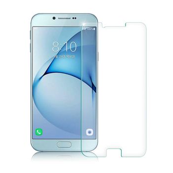 XM Samsung Galaxy A8 2016 A810 5.7吋 厚膠服貼防指紋玻璃保護貼