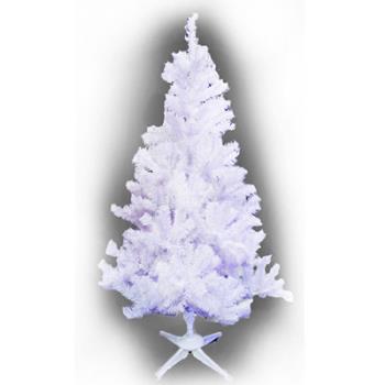 摩達客 台製豪華型10尺/10呎(300cm)夢幻白色聖誕樹 裸樹(不含飾品不含燈)