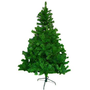 摩達客 台灣製 10呎/10尺(300cm)豪華版綠色綠色聖誕樹裸樹 (不含飾品)(不含燈)
