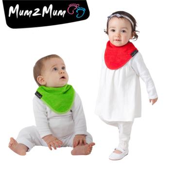 【Mum 2 Mum】機能型神奇三角口水巾圍兜-聖誕2入組