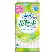 蘇菲 護墊 超輕柔無香護墊(14CM)(40片 x 18包/組)