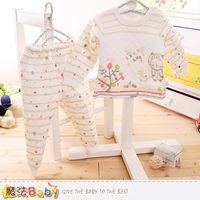 魔法Baby 兒童居家套裝 3~5歲專櫃款超厚三層棉極暖睡衣套裝~k60218