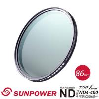 SUNPOWER TOP1 86mm ND4-ND400 可調減光鏡