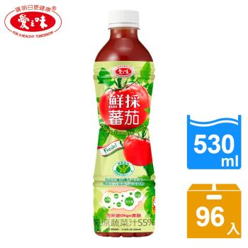 【愛之味】鮮採蕃茄汁OLIGO保健4箱組(530ml x24入/箱)