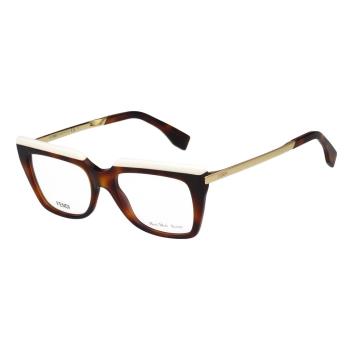 FENDI 方框 光學眼鏡 (琥珀色)FF0088