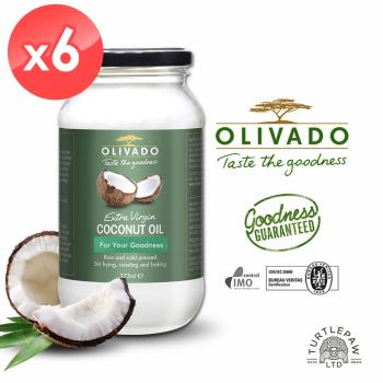 Olivado 特級冷壓初榨椰子油375ml x6瓶