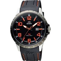 ORIENT 東方錶 SP 系列 冒險家運動腕錶-黑x橘/44mm FUNG3004B