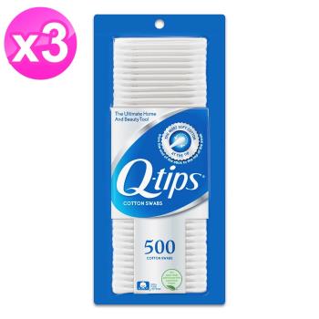 Q-tips棉花棒500支X3盒