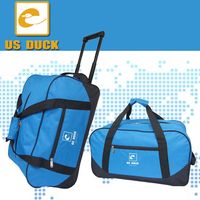 【US DUCK】尼龍拉桿旅行袋(可提/可拖/可拉) UN-0003
