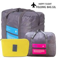 HAPPY FLIGHT 快樂折疊波士頓袋(買就送CABLE POUCH 3C收納包)