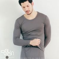 【OBLIVION】男柔軟刷毛圓領保暖衣+柔軟刷毛保暖褲組合 (WARM)