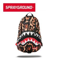 SPRAYGROUND DLXX 系列 Leopard Drips 豹紋鯊魚潮流筆電後背包