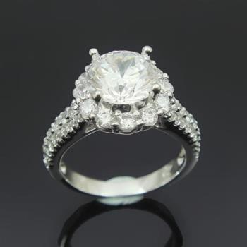 【Celosa珠寶】永恆的愛晶鑽戒指