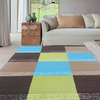 【Ambience】比利時Luna 現代地毯--方陣 (160x225cm)