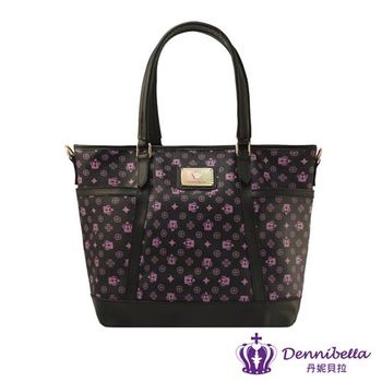 Dennibella 丹妮貝拉 - 紫色皇冠時尚吊帶包