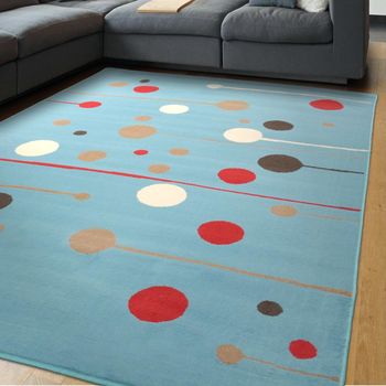 【Ambience】比利時Luna 現代地毯--晶點 (160x225cm)