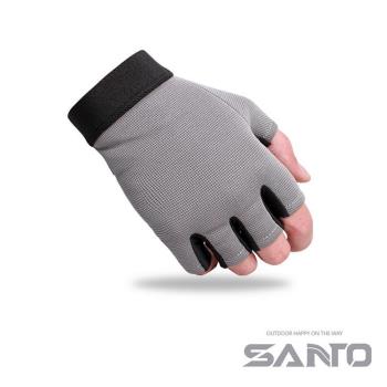 Santo半指手套戰術手套戶外露指手套G14(吸濕透氣;可觸控)適騎自行車腳踏車登山