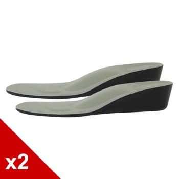 ○糊塗鞋匠○ 優質鞋材 B24 PU4.5cm增高鞋墊 (2雙/組)
