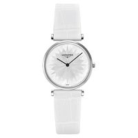 LONGINES 浪琴 La Grande 嘉嵐系列石英女錶-珍珠貝x白/29mm L45124052
