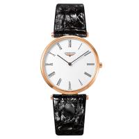 LONGINES 浪琴 La Grande 嘉嵐系列石英錶-玫塊金框/36mm L47551912