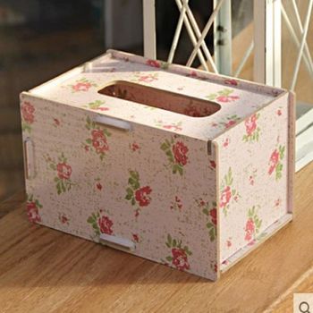 [協貿國際] 木質桌面餐巾紙收納盒