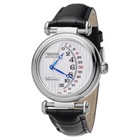 epos Originale 原創系列雙逆跳限量機械腕錶-銀x黑/42mm 3431.878.20.30.25FB