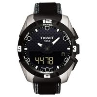 TISSOT T-TOUCH EXPERT SOLAR 鈦金屬太陽能觸控腕錶-黑/45mm T0914204605101