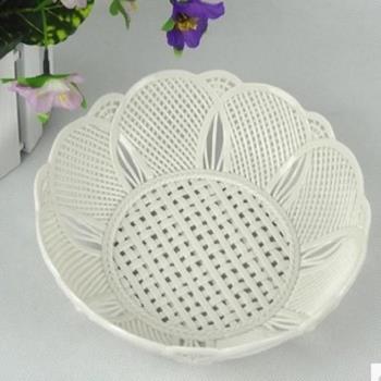 [協貿國際] 陶瓷果盤手工編織水果盤