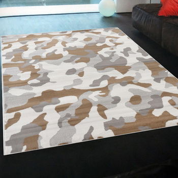 【Ambience】比利時Shiraz 現代地毯--迷彩 (160x230cm)