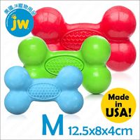 美國JW《藏食骨M》抗憂鬱塞食益智玩具,可當慢食碗