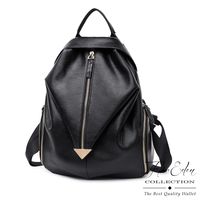 DF Flor Eden - 歐系經典剪裁信封式牛皮款後背包