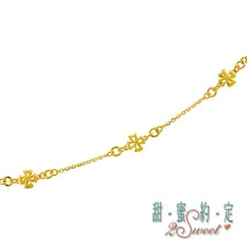 【甜蜜約定】甜蜜純金手鍊-約重1.25錢(HC-S1618)