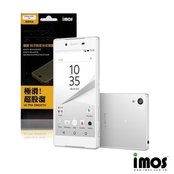 iMos-Touch Stream Sony Xperia Z5 抗污防反光霧面保護貼(正面)