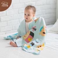 【PEILOU】貝柔童話抗菌紗布浴巾-三小豬