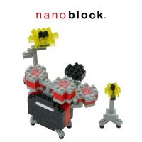 【Nanoblock 迷你積木】NBC-123 紅色爵士鼓
