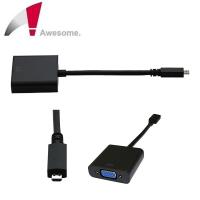 Awesome Micro HDMI TO VGA 免電源轉換線 D-TYPE (終身保固)-A00240010