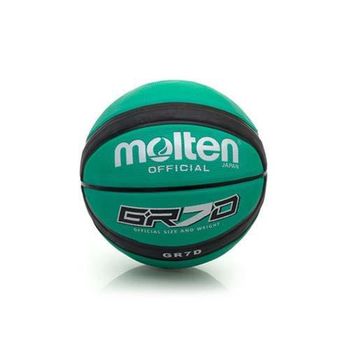 【MOLTEN】籃球-9色-7號球 附球針 綠黑