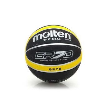 【MOLTEN】籃球-9色-7號球 附球針 黑黃