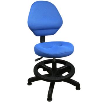 199-藍色LOA-專利坐墊兒童成長學習椅/電腦椅-藍