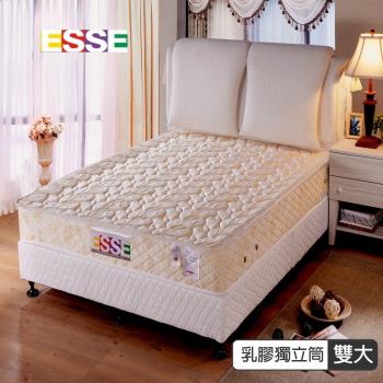 【ESSE御璽名床】乳膠3D立體獨立筒床墊6x6.2尺(加大尺寸)