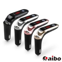 aibo G7P 車用藍牙音樂FM播放發射器(免持通話/MP3播放)