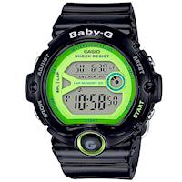 【CASIO】BABY-G 熱血女孩繽紛果凍系列運動錶-黑X灰面 (BG-6903-1B)