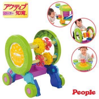日本People-體能運動學步車(防止翻倒設計+速度調節功-新款包裝)(6個月~3歲)