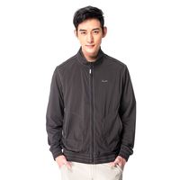 【hilltop山頂鳥】男款超輕量冷黑抗UV超潑水外套S02M82黑