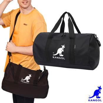 KANGOL - 英國袋鼠旅行袋運動包附側背帶